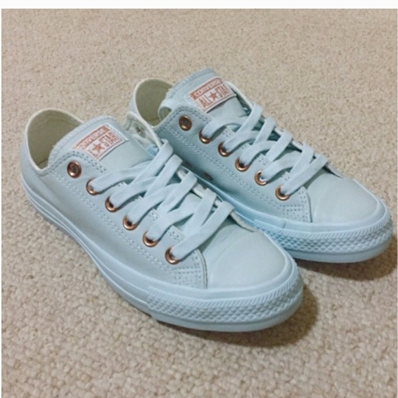 blue and gold converse